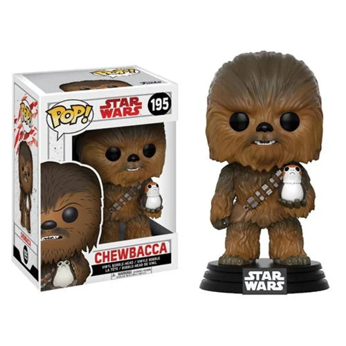 Star Wars: The Last Jedi Chewbacca Pop! Vinyl Bobblehead - Kids & Mom Toys