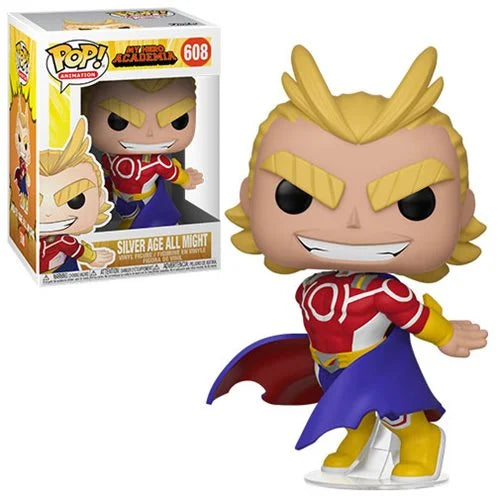 My Hero Academia All Might Silver Age Pop! Vinyl Figure - Kids & Mom Toys