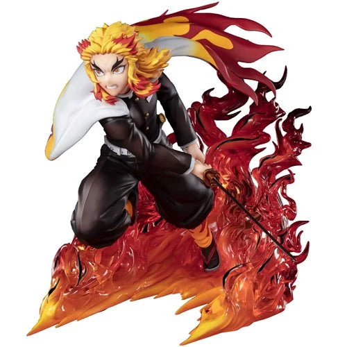 Demon Slayer: Kimetsu no Yaiba Kyojuro Rengoku Flame Hashira FiguartsZERO Statue - Kids & Mom Toys