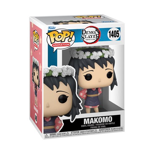 Demon Slayer Makomo (Flower Headdress) Funko Pop! Vinyl Figure #1405 - Kids & Mom Toys