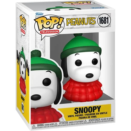 Peanuts Snoopy in Coat Funko Pop Vinyl Figure #1681 - Specialty Series