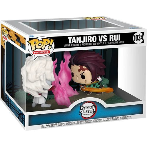 Demon Slayer Tanjiro vs. Rui Pop! Vinyl Moment - Kids & Mom Toys