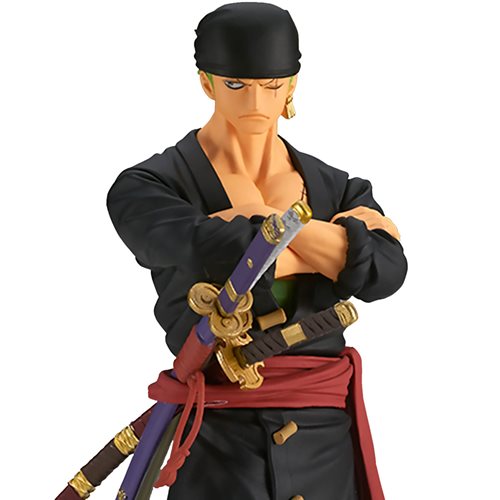 One Piece Roronoa Zoro The Grandline Series Wano Country Vol. 5 DXF Statue - Kids & Mom Toys