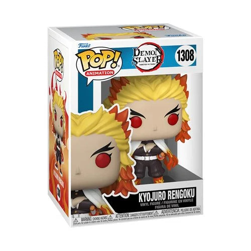 Demon Slayer: Kimetsu no Yaiba Kyojuro Rengoku Pop! Vinyl Figure - Kids & Mom Toys