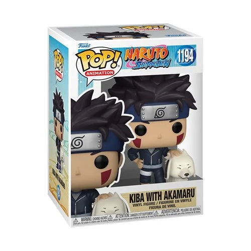 Naruto Kiba with Akamaru Pop! Vinyl Figure - Kids & Mom Toys