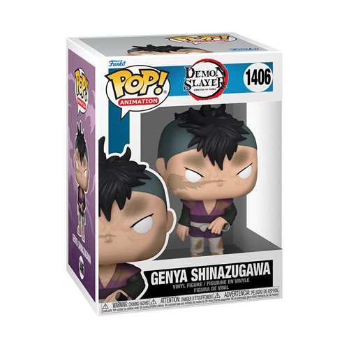 Demon Slayer Genya Shinazugawa Funko Pop! Vinyl Figure #1406 - Kids & Mom Toys