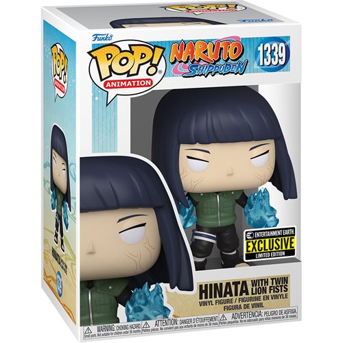 Naruto: Shippuden Hinata with Twin Lion Fists Funko Pop! Vinyl Figure #1339 - Entertainment Earth Exclusive - Kids & Mom Toys