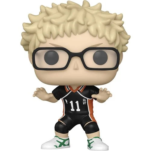 Haikyu!! Kei Tsukishima Funko Pop! Vinyl Figure #1390 - Kids & Mom Toys