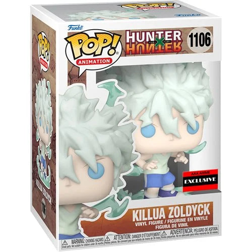 Hunter x Hunter Killua Zoldyck Godspeed Pop! Vinyl Figure - AAA Anime Exclusive - Kids & Mom Toys