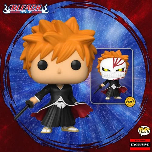 Bleach Ichigo Bankai Tensa Zangetsu Pop! Vinyl Figure - AAA Anime Exclusive - Kids & Mom Toys