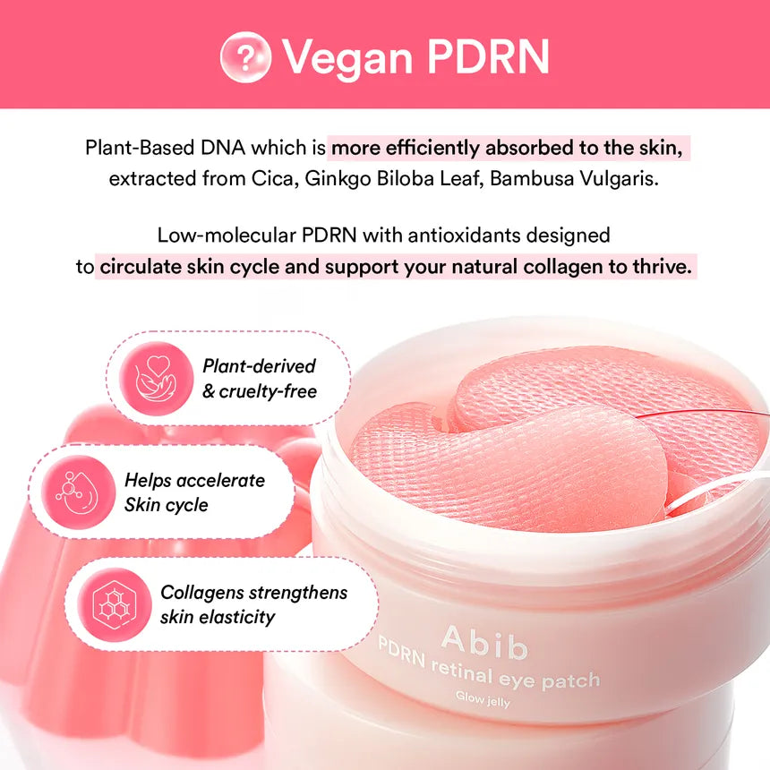 Abib - PDRN Retinal Eye Patch Glow Jelly