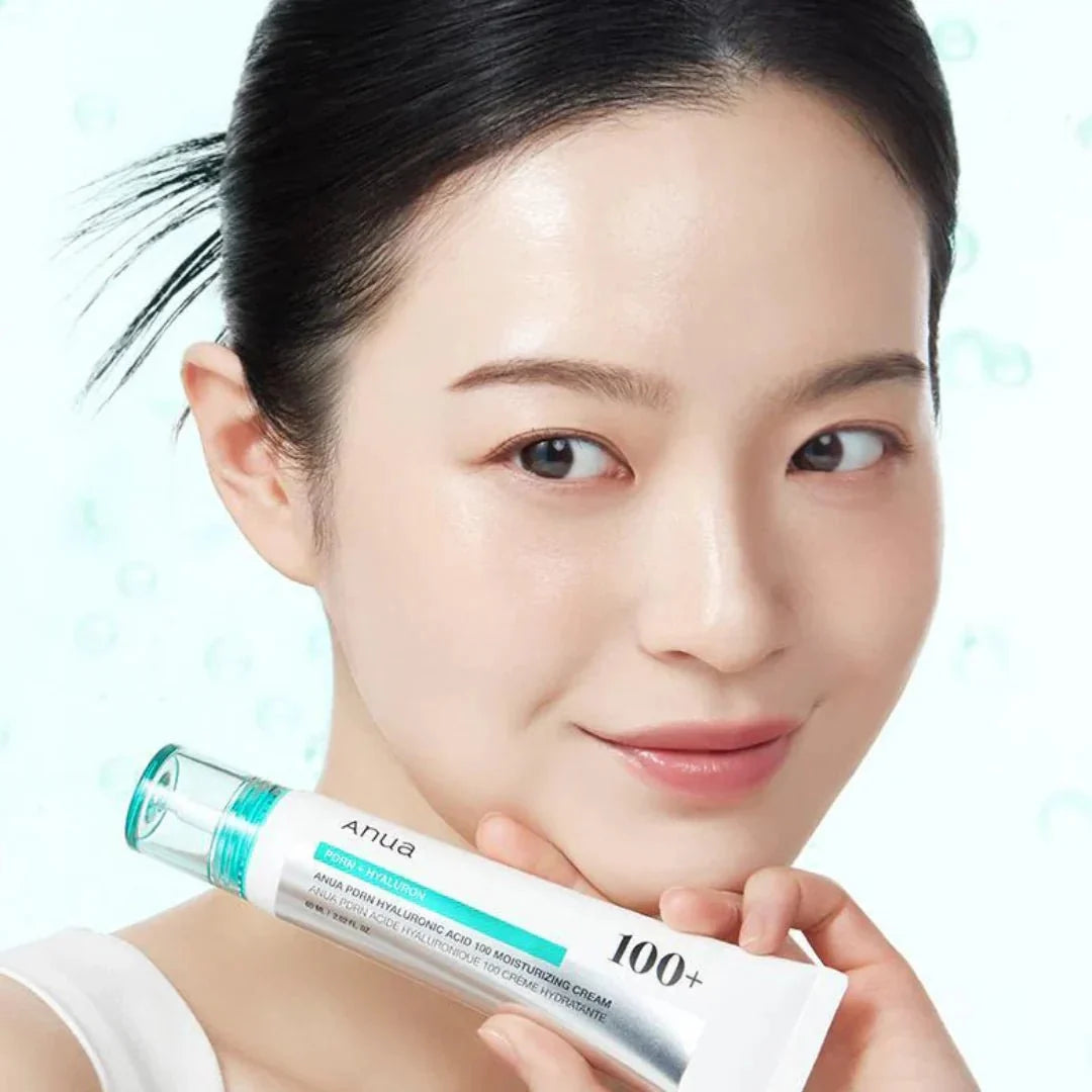 Anua PDRN Hyaluronic Acid 100 Moisturizing Cream 60ml Korean facial moisturizer