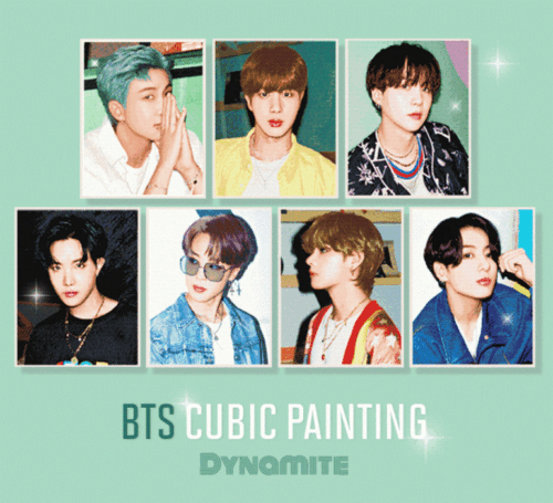BTS Cubic Painting Dynamite - Kids & Mom Toys