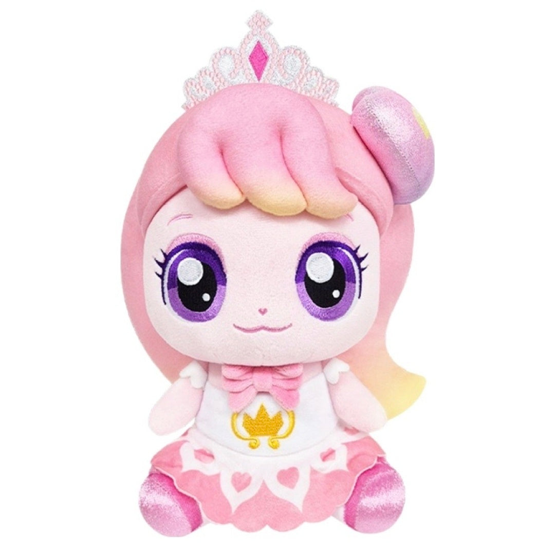Claireping Catch! Teenieping plush doll in pink princess outfit with tiara