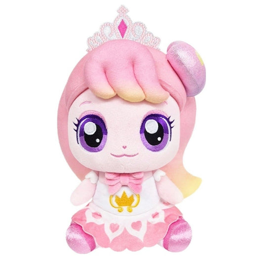 Claireping Catch! Teenieping plush doll in pink princess outfit with tiara