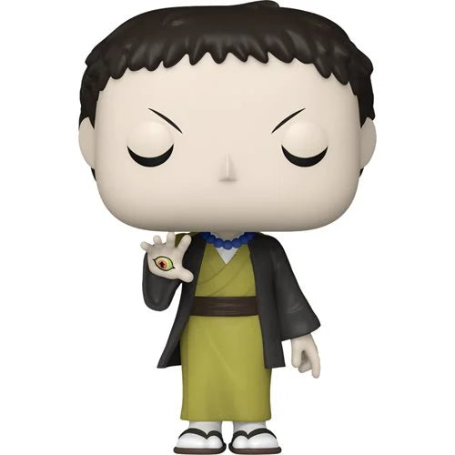 Demon Slayer Yahaba Funko Pop! Vinyl Figure #1410 with kimono and eye on palm, collectible anime figure from Kimetsu no Yaiba – 3.75 inches.