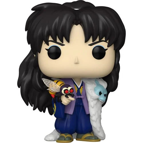 Inuyasha Naraku Funko Pop Vinyl Figure number 1299 holding insect-like creature with black hair and wearing traditional Japanese robes.