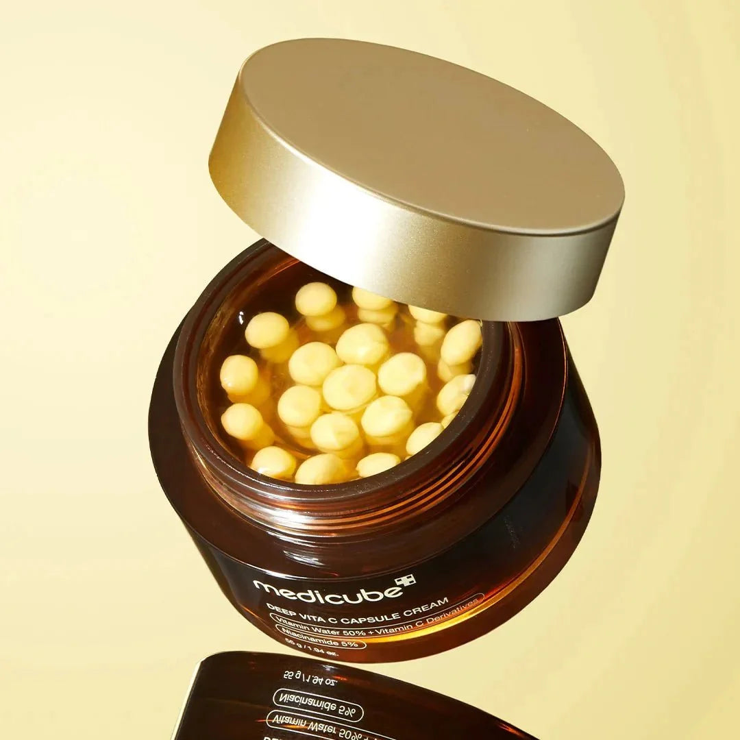 medicube Deep Vita C Capsule Cream 55g Korean vitamin C brightening moisturizer