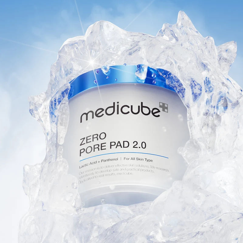 MEDICUBE Zero Pore Pad 2.0 70 Korean AHA BHA toner pads for pores blackheads and excess sebum