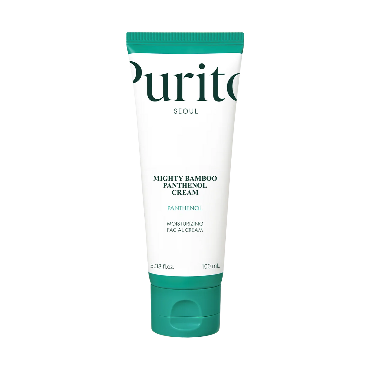 PURITO SEOUL Mighty Bamboo Panthenol Cream 100ml Korean barrier moisturizer with 10% Panthenol