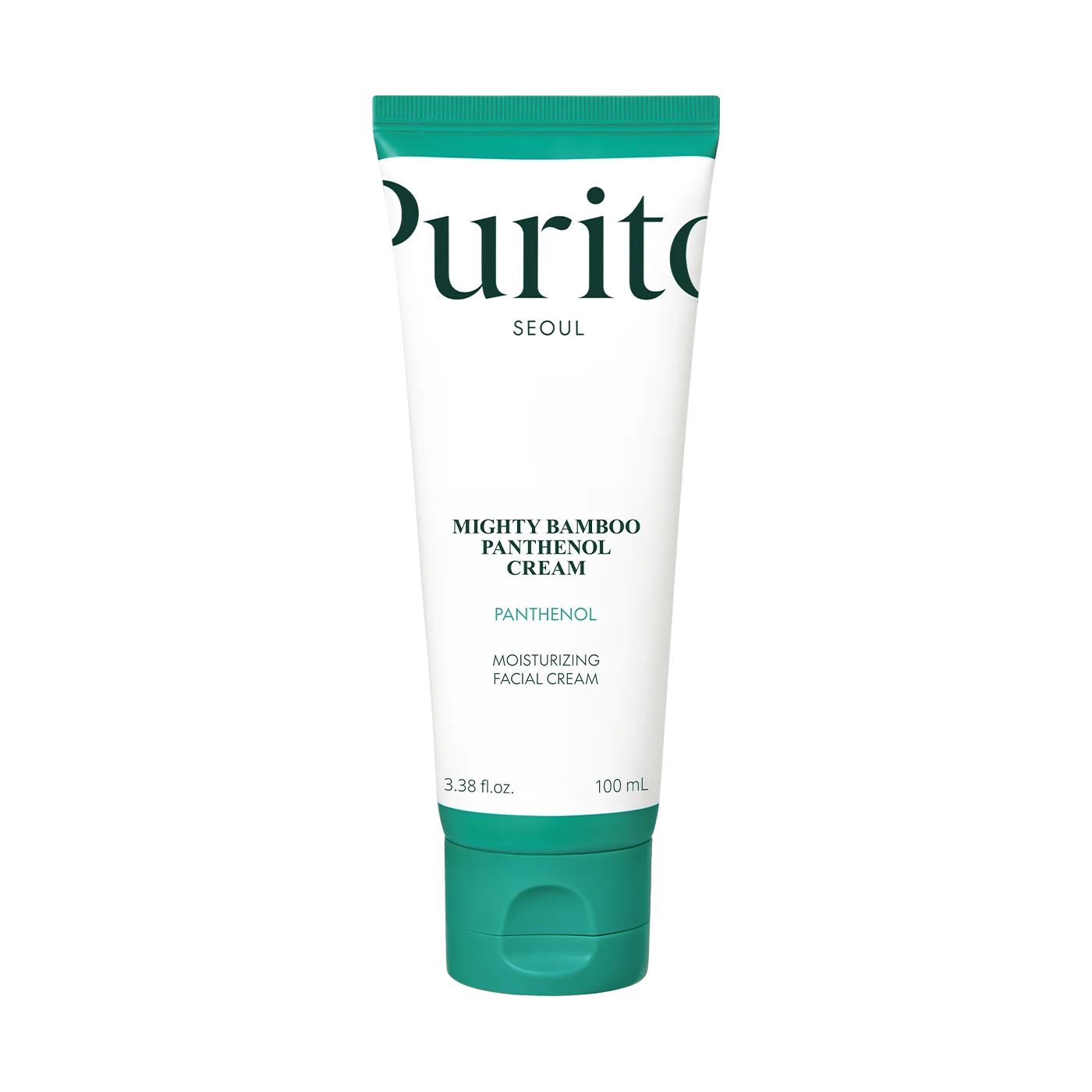 PURITO SEOUL Mighty Bamboo Panthenol Cream 100ml Korean barrier moisturizer with 10% Panthenol