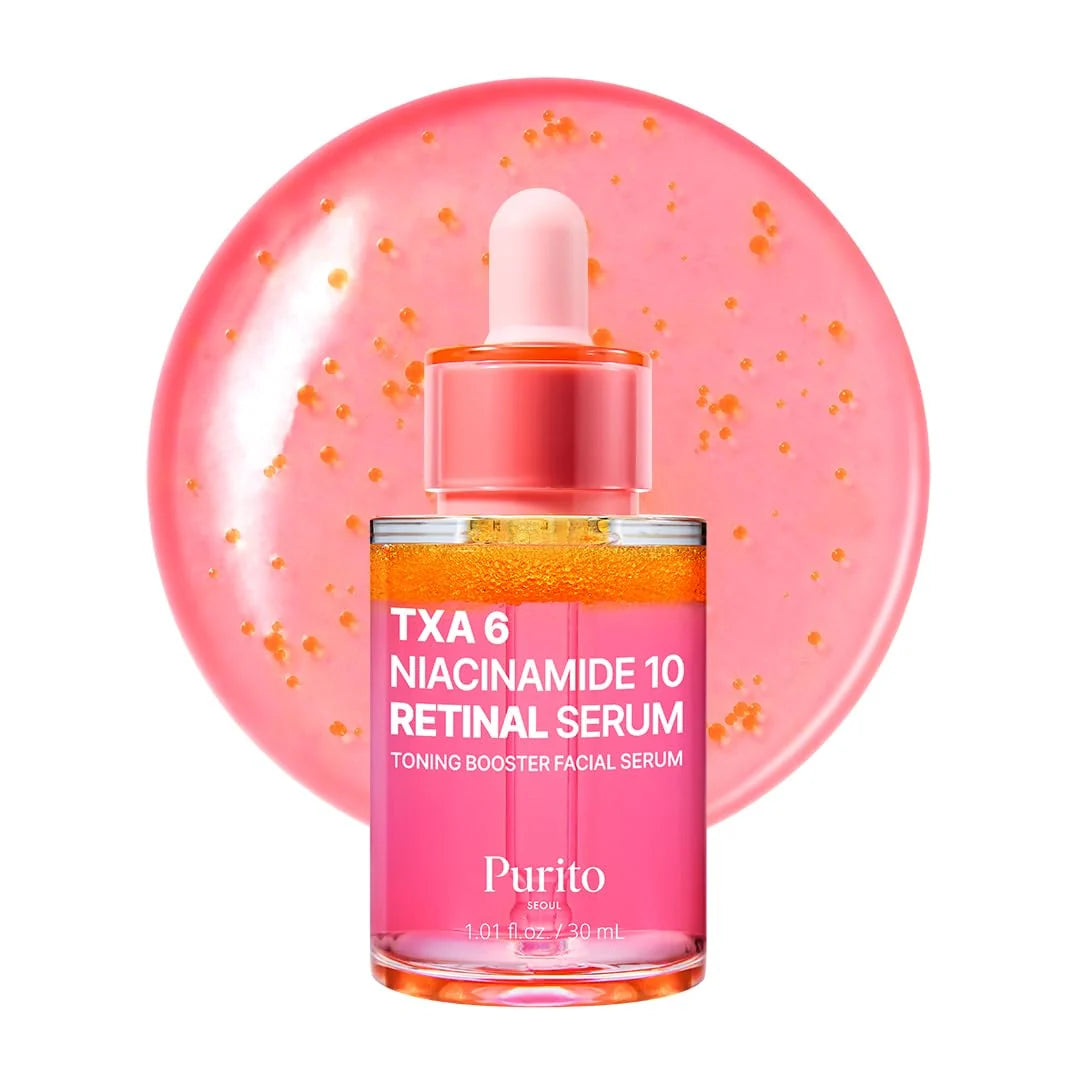 PURITO SEOUL TXA 6 Niacinamide 10 Retinal Serum 30ml Korean dark spot serum