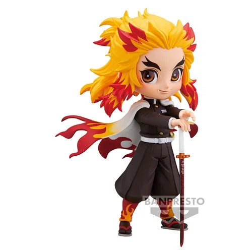 Demon Slayer: Kimetsu no Yaiba Kyojuro Rengoku Q Posket Statue - Kids & Mom Toys