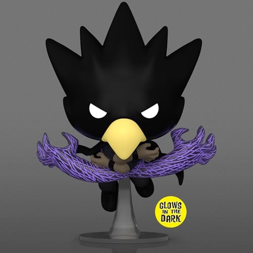 My Hero Academia Fumikage Tokoyami Fallen Angel Glow-in-the-Dark Funko Pop! Vinyl Figure #1351 - AAA Anime Exclusive - Kids & Mom Toys