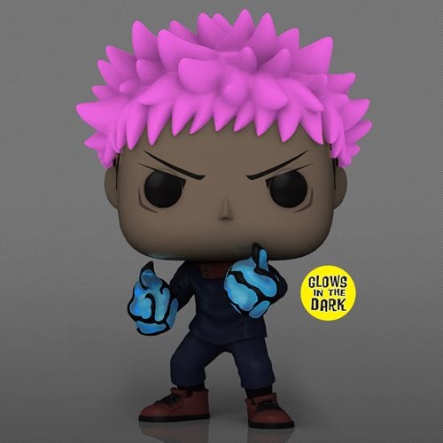 "Coming Soon" Jujutsu Kaisen Yuji Itadori Divergent Fist Glow-in-the Dark Funko Pop! Vinyl Figure #1376 - AAA Anime Exclusive - Kids & Mom Toys