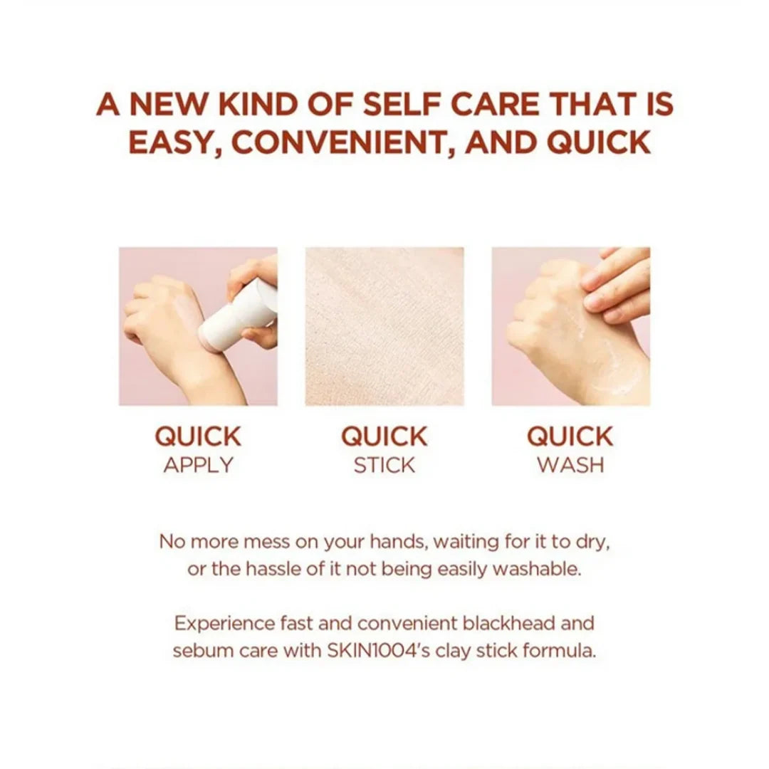 SKIN1004 Poremizing Quick Clay Stick Mask how to use