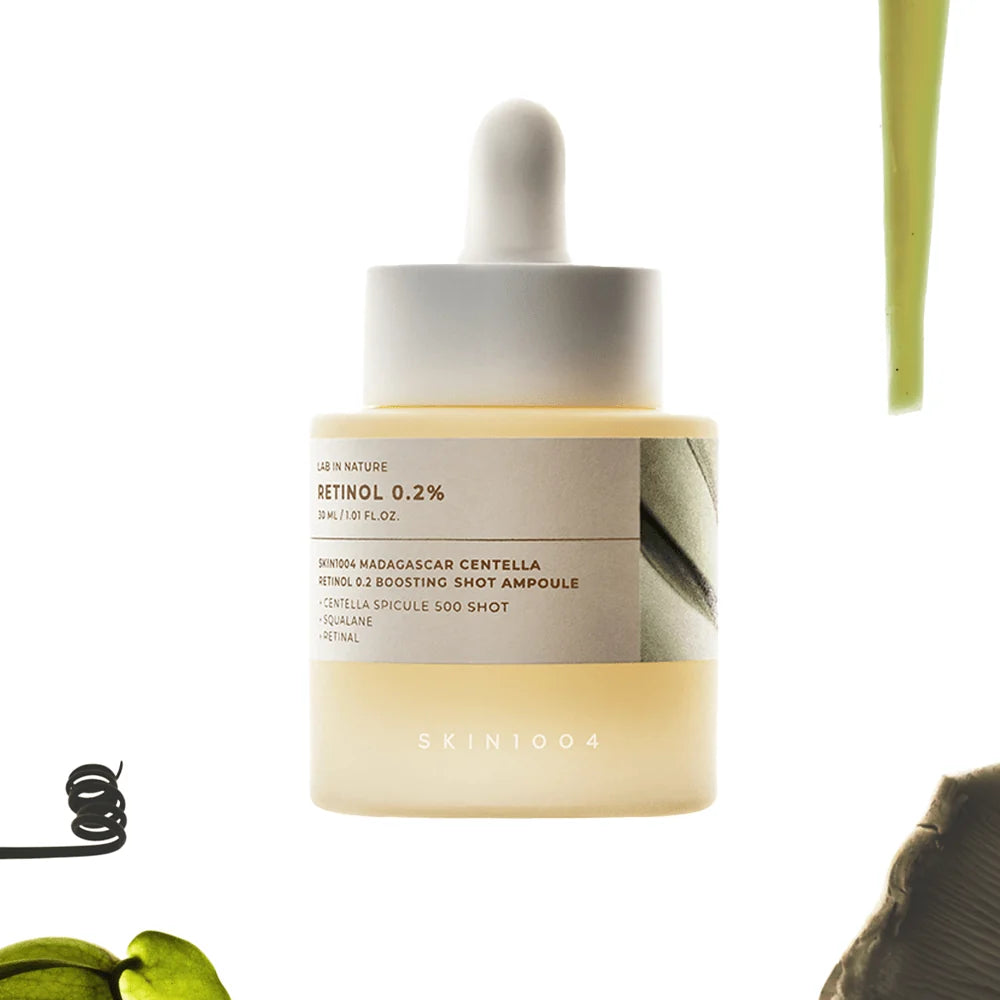 SKIN1004 Retinol 0.2 Boosting Shot Ampoule 30ml Korean retinol ampoule for wrinkles and firmness